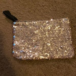 Glittery makeup bag with a SURPRISE inside!!!